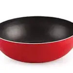 Nirlon Aluminium Cooking Non Stick Kadai 18.5cm