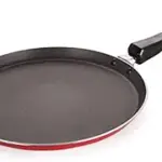 Nirlon Aluminum Non Stick Flat Tawa Bakelite Handle 24cm