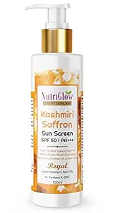 NutriGlow Kashmiri Saffron Sunscreen SPF50 PA