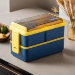 OMORTEX Section Lock Lunch Box For College School Office 1