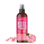 Organic Netra Rose Water Vitamin C Exfoliates Skin