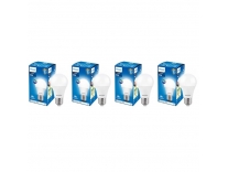 Philips Ace Saver E27 9W LED Bulb Pack 4