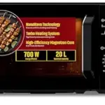 Pigeon 20L Nano Wave Microwave Oven Black