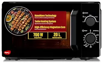 Pigeon 20L Nano Wave Microwave Oven Black