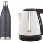 Pigeon Electric Kettle 1.5L Silver Black