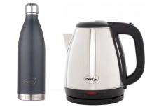 Pigeon Electric Kettle 1.5L Silver Black
