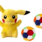Pikachu Balls Teddy Soft Toy Kids 30cm Multicolor
