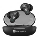 Portronics Harmonics Twins S16 TWS Earbuds 24 Hrs Playtime Bluetooth 5.3