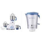Preethi Blue Leaf Diamond MG 214 Mixer Grinder Extractor Combo
