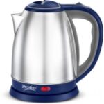 Prestige Atlas Electric Kettle Blue Silver