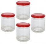 Pure Source India Airtight Glass Storage Jar Transparent