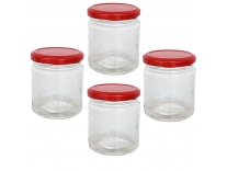 Pure Source India Airtight Glass Storage Jar Transparent