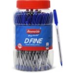 Reynolds DFine Ball Pen 70 Pack Blue Ink