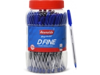 Reynolds DFine Ball Pen 70 Pack Blue Ink