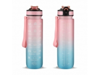 RichAxis Motivational Sipper Water Bottle Pink 1L