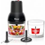 Rico Electric Vegetable Chopper 700ML 400W with Extra Bowl