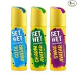 SET WET Deodorant Spray Cool Charm Swag Avatar for Men