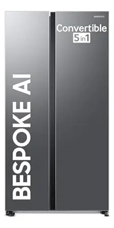 Samsung 653L 3 Star Frost Free Double Door Refrigerator