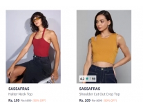 Sassafras Womens Clothing Up to 90 Off Myntra