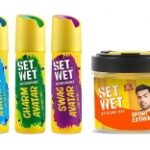 Set Wet Deodorant Hair Gel Combo for Men