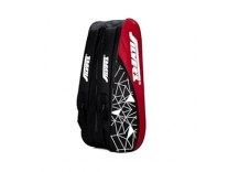 Silver Phantom Badminton Kit Bag Red Black