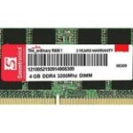 Simmtronics Laptop RAM DDR4 4GB Single Channel 3200MHz