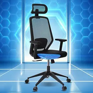 Sleep Company Uno Office Chair Ergonomic with Headrest