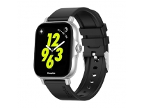 SnapUp Turbo Bluetooth Calling Smartwatch Silver Black