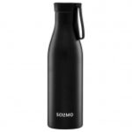 Solimo Stainless Steel Vacuum Insulated Bottle Black
