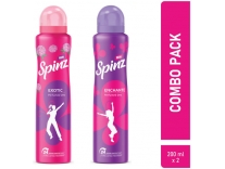Spinz Exotic Enchante Perfumed Deodorants Combo Pack for Women