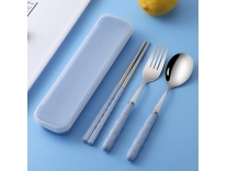 Stainless Steel Cutlery Set Spoon Fork Chopsticks