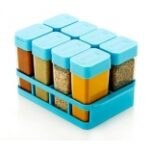 Stewit 8 Pcs Sets Airtight Spice Storage Container