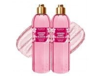 THE LOVE CO Japanese Cherry Blossom Shower Gel for Women Men