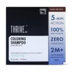 ThriveCo Coloring Shampoo Dark Brown Grey Coverage