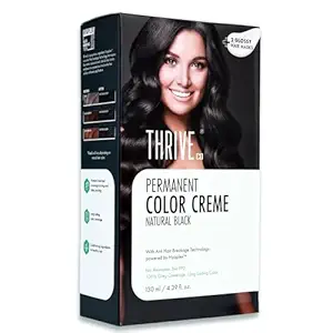 ThriveCo Cryme Permanent Natural Black Hair Color