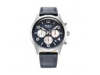 Titan Octane Classic Sporty Blue Dial Chronograph Stainless Steel Strap Watch