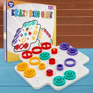 ToyMagic Krazy Ring Brain Teaser Puzzle Game