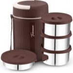 Trueware GRUB 4 Insulated Hot Lunch Box 4 Containers Lunch Box