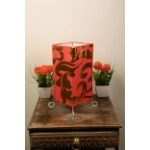 Tucasa Printed Classic Square Table Lamp