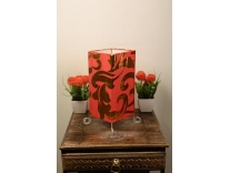 Tucasa Printed Classic Square Table Lamp