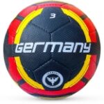 VECTOR X Germany Rubber Moulded Football Size 3 Kids Red Black