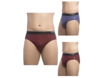 VIP Mens Cotton Briefs 3 Pack