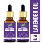 Ventina Organics Lavender Essential Oil 70 ml for Hair Skin Face