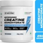 Wellcore Micronised Creatine Monohydrate Lab Tested 100 Pure Creatine