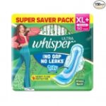 Whisper Ultra Hygiene Comfort Sanitary Pads XL Pads