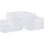 Wonder Homeware Santro33 Plastic Container Set Transparent