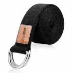 Yoga Belt with D Ring Buckle 6 Feet for Stretching