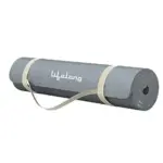 Yoga Mat for Women Men EVA Material Grey Anti Slip