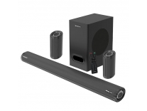 ZEBRONICS Zeb Juke BAR 9500WS PRO Dolby 5.1 Soundbar Black