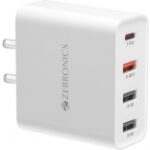 Zebronics 45W PPS 3A Wall Charger for Mobile